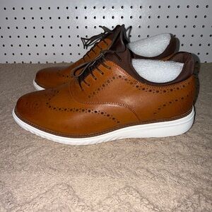 Decarsdz Men's Brown‎ Dress Shoes Size 10.5 • New with Box